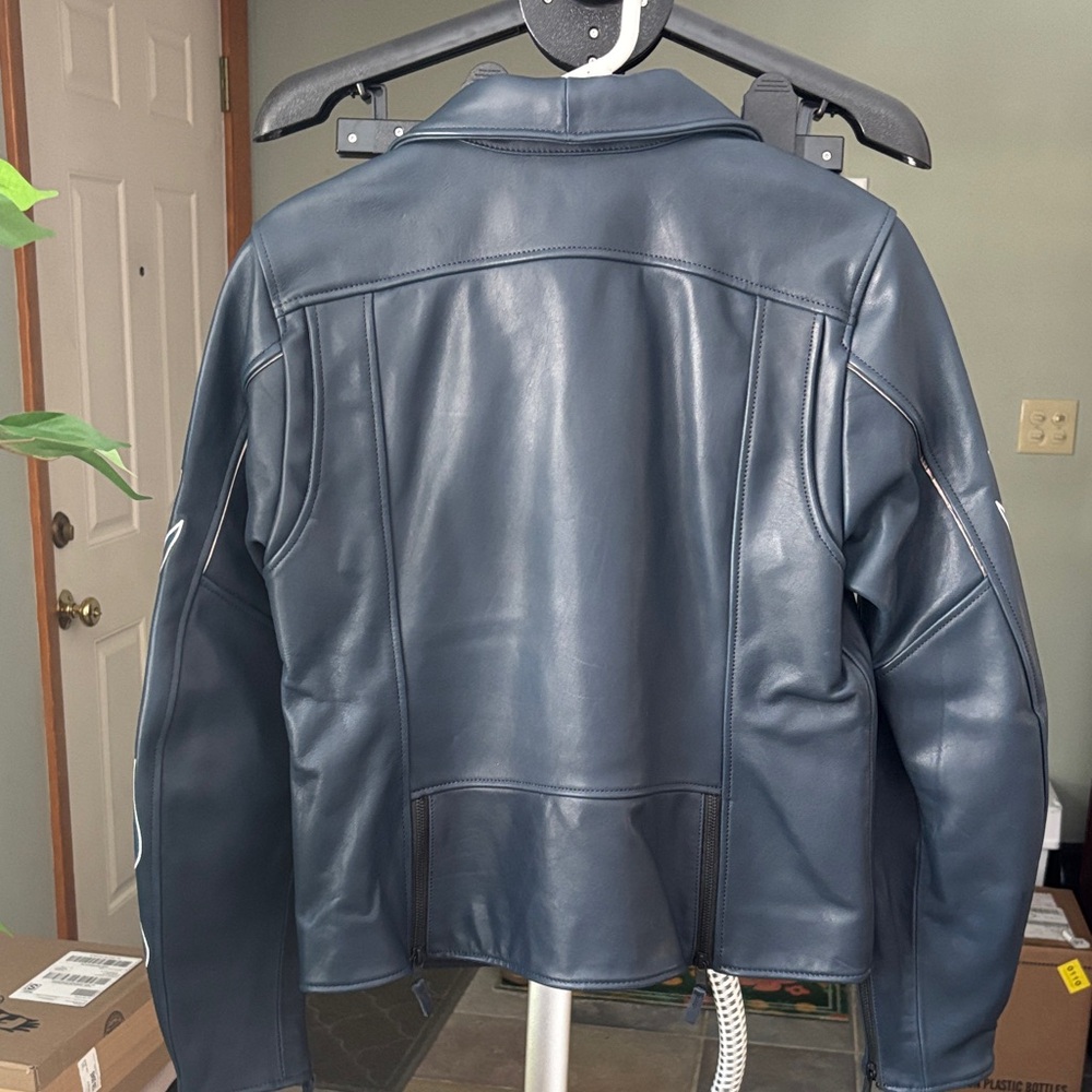 Harley-Davidson Midnight Blue Leather Jacket - Picture 3 of 3